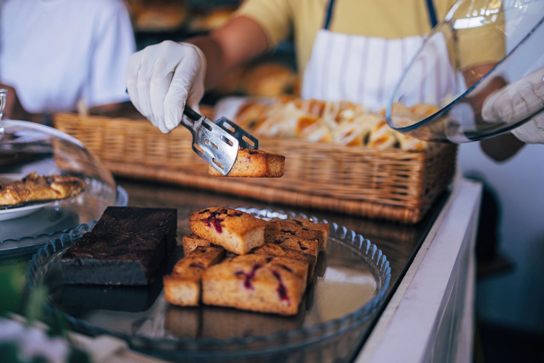 Variety of breads at LepaPekarka bakery